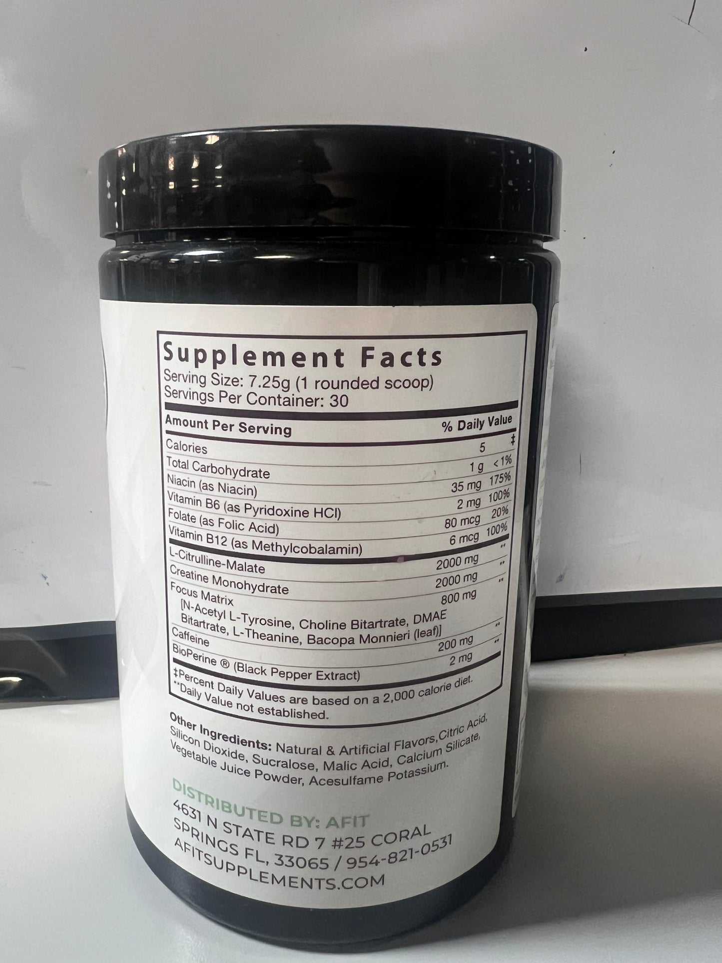 AFIT Pre Workout
